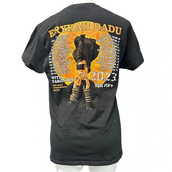 Iconic Erykah Badu Unfollow Me 2023 Concert T-Shirt Tee - Picture 4 of 9
